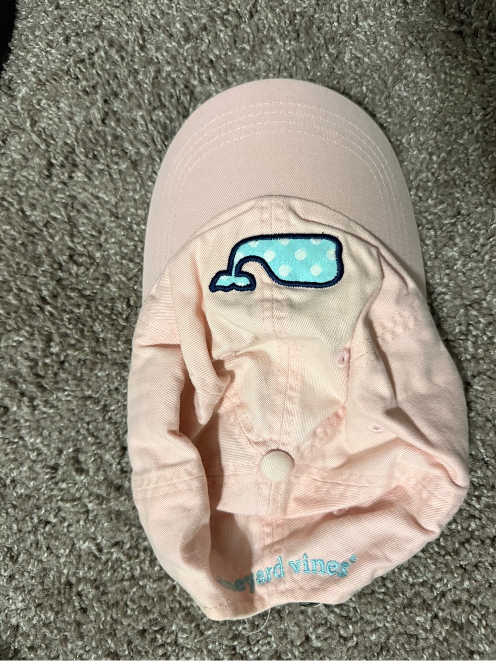 Vineyard Vines Pink Whale Cap